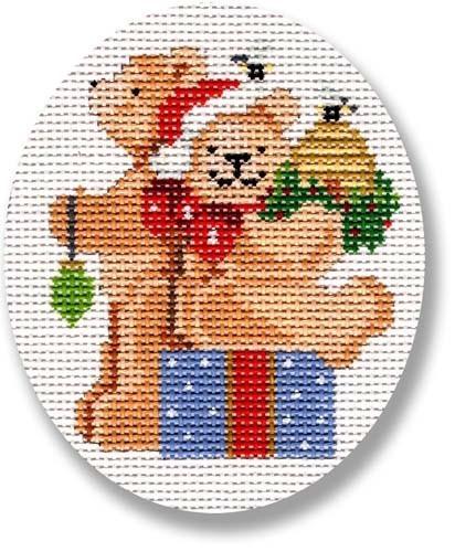Bears Painted Canvas CBK Needlepoint Collections 