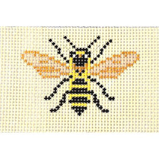 Bee Insert (NC) Painted Canvas Needle Crossings 
