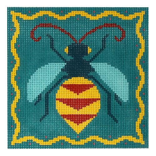 Bee Painted Canvas Birds of a Feather  - 1