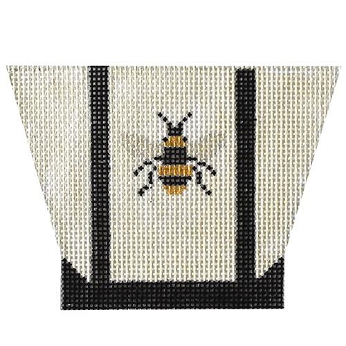 Bee Tote Painted Canvas Vallerie Needlepoint Gallery  - 1