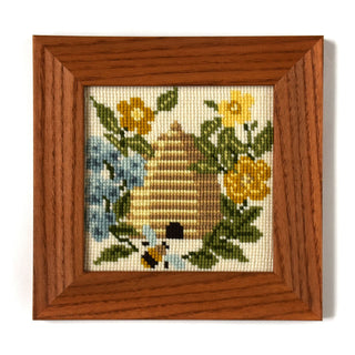 Beekeeper Mini Needlepoint Kit Kits Elizabeth Bradley Design 
