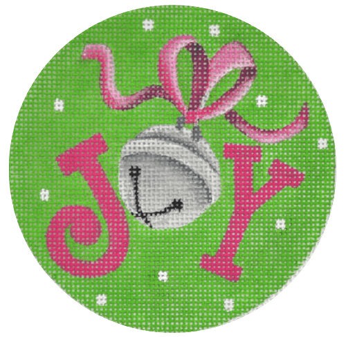 Bell with Joy Painted Canvas Pepperberry Designs 