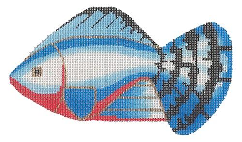 Betta Painted Canvas Labors of Love Needlepoint  - 1
