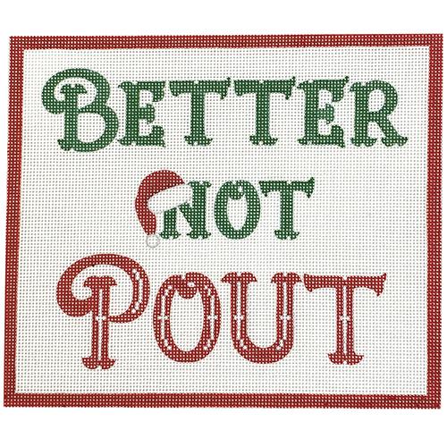 Better Not Pout Painted Canvas Pepperberry Designs 