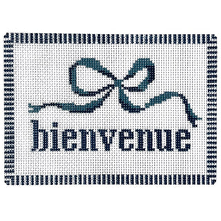 Bienvenue Painted Canvas Le Point Studio 

