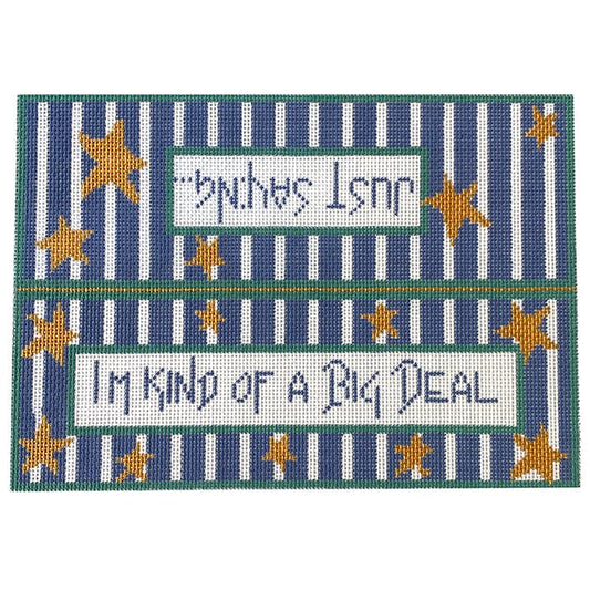 Big Deal Painted Canvas Tina Griffin Designs 