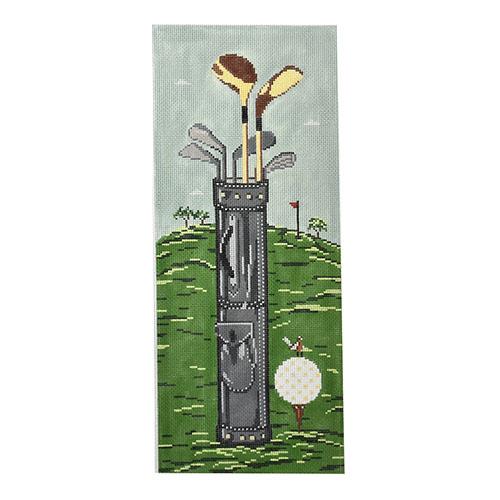 Birdie on the Green Painted Canvas Cooper Oaks Design 