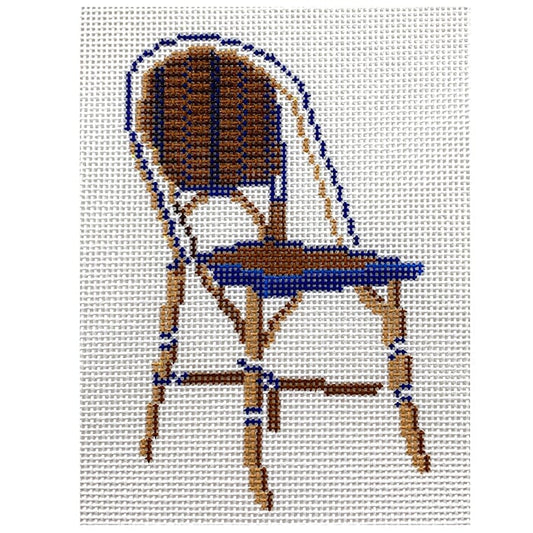 Bistro Chair Painted Canvas All About Stitching/The Collection Design 