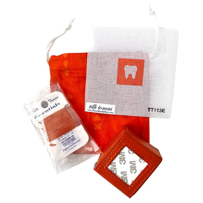 Bitty Box Kit - Orange & White Tooth Kits Planet Earth Kit 