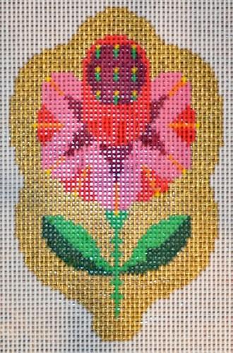 Blessed Home   Flower Painted Canvas Birds of a Feather  - 1