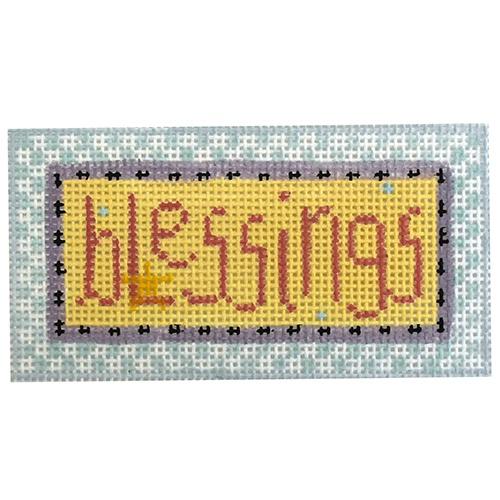 Blessings Painted Canvas Kathy Schenkel Designs 
