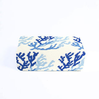 Blue Coral Brick Cover Kit Kits Needlepoint To Go 

