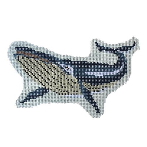 Blue Whale Painted Canvas PIP & Roo  - 1