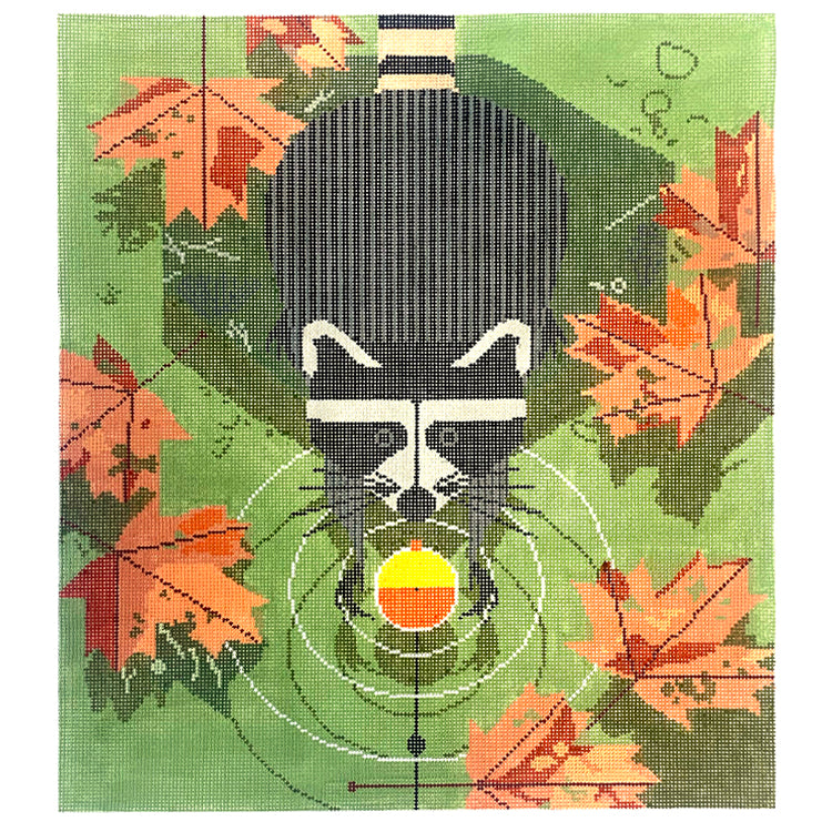 Bobber Robber Painted Canvas Charley Harper 