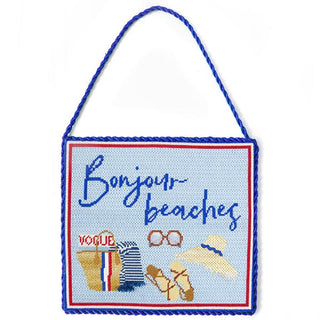 Bonjour Beaches Kit Kits Needlepoint To Go 
