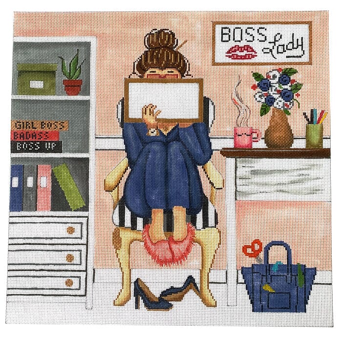 Boss Lady Painted Canvas Alice Peterson Company 