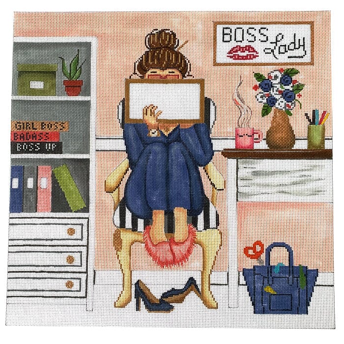Boss Lady Painted Canvas Alice Peterson Company 
