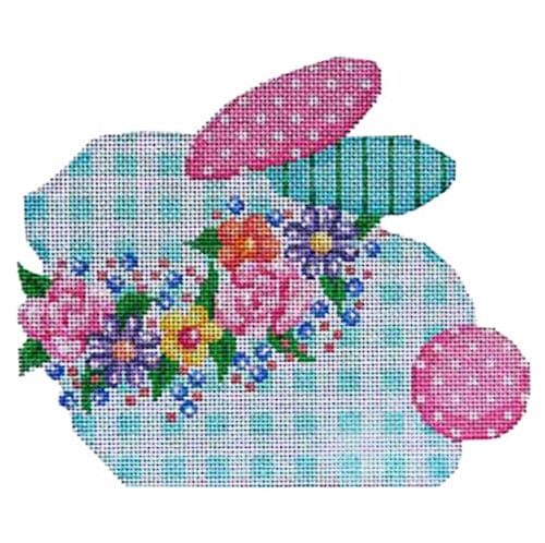 Botanical Bunny Painted Canvas Associated Talents 