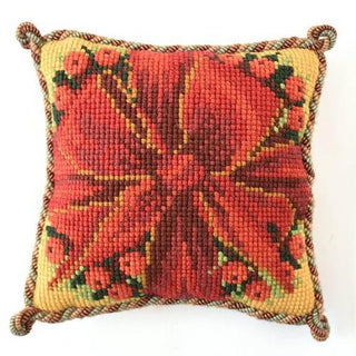 Bow and Berries Needlepoint Kit Kits Elizabeth Bradley Design 
