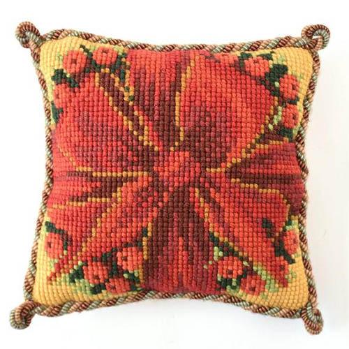 Bow and Berries Needlepoint Kit Kits Elizabeth Bradley Design 
