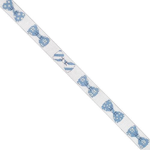 Bowties - UNC Belt Painted Canvas The Meredith Collection 