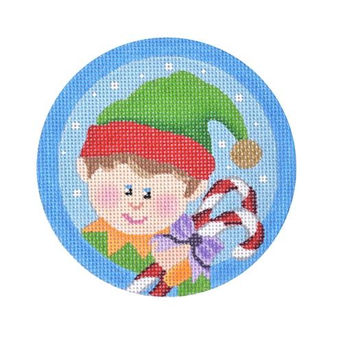 Boy Elf Painted Canvas Pepperberry Designs 