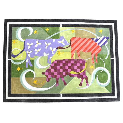 Breezy Moos Painted Canvas Melissa Prince Designs  - 1