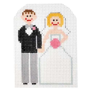 Bride and Groom Painted Canvas The Princess & Me 
