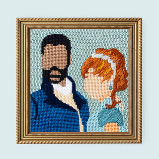 Bridgerton Sunday Stitch Along   Simon & Daphne Kit Kits Melissa Prince Designs 
