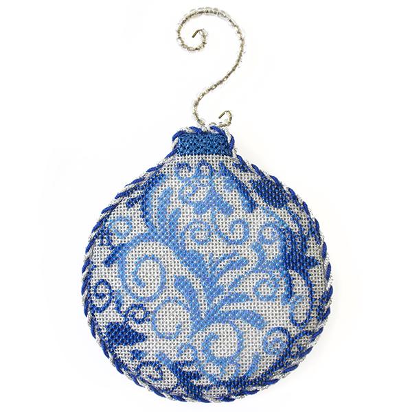 Brilliant Baubles - Blue Swirls Kit Kits All About Stitching/The Collection Design 