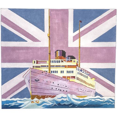 British Ship Painted Canvas Colors of Praise 