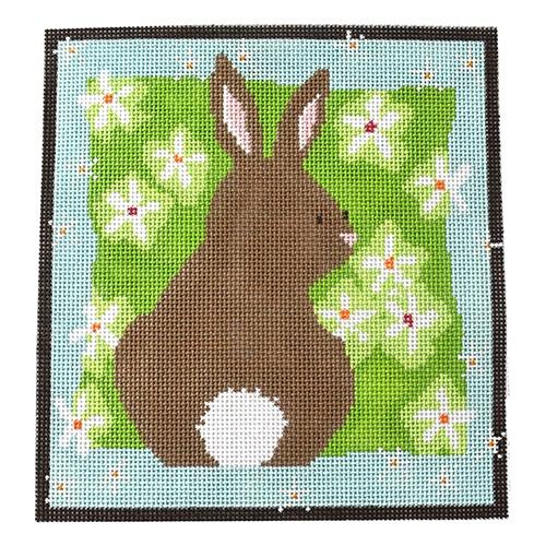 Brown Bunny Painted Canvas Pippin  - 1