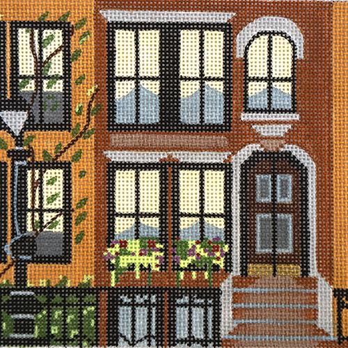 Brownstone Painted Canvas Melissa Prince Designs  - 1