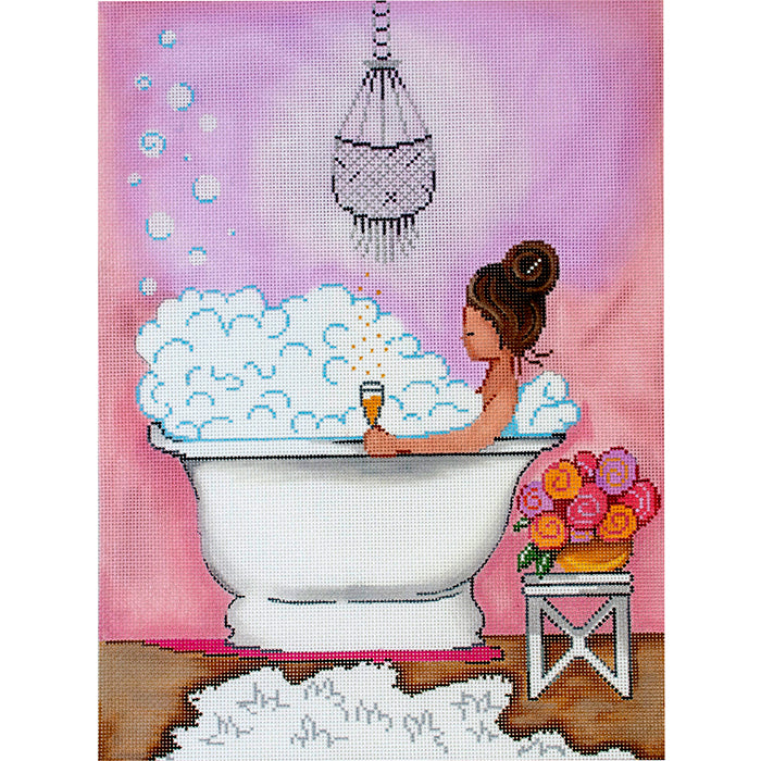 Bubble Bath (PM) Painted Canvas Patti Mann 