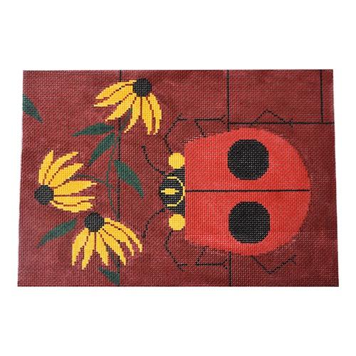Bug That Bugs Nobody Painted Canvas Charley Harper  - 1