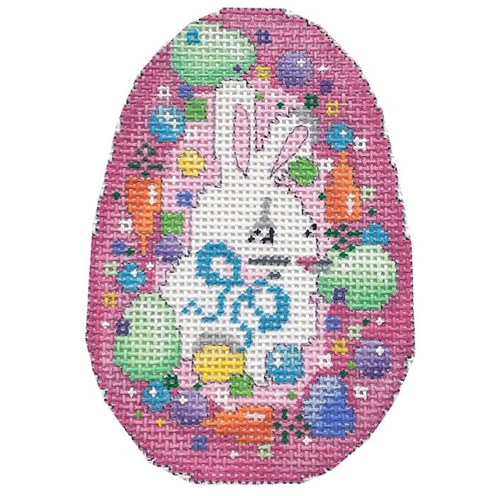 Bunny / Easter Confetti Egg Painted Canvas Associated Talents 