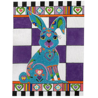 Bunny   Jonna James Painted Canvas Love You More 
