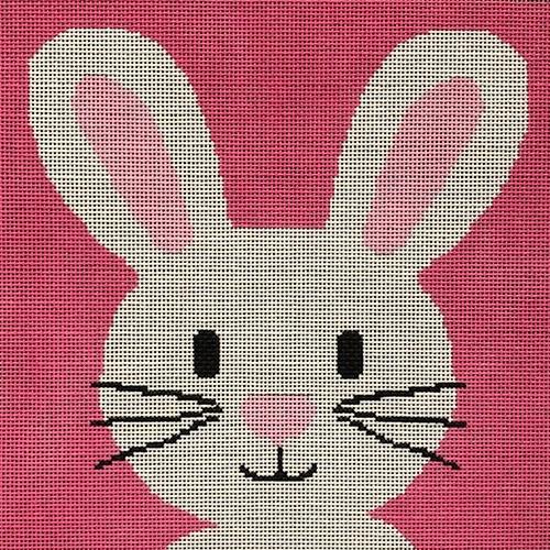 Bunny Painted Canvas A Stitch in Time 