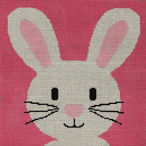 Bunny Painted Canvas A Stitch in Time 