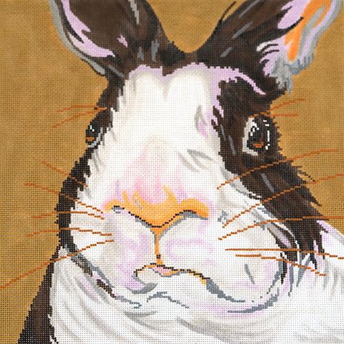 Bunny Painted Canvas The Meredith Collection 
