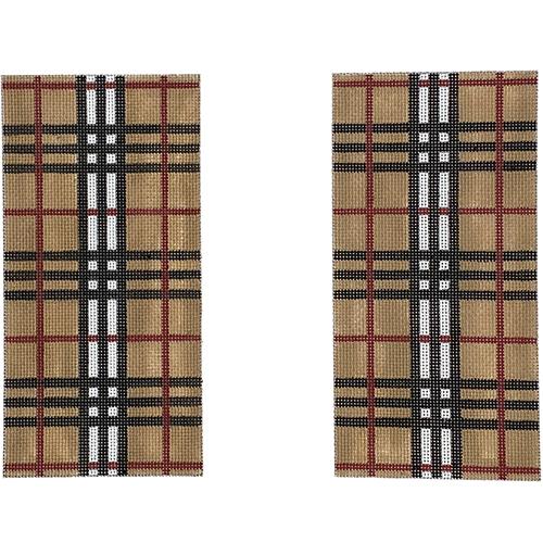 Burberry Plaid EGC Painted Canvas The Meredith Collection 