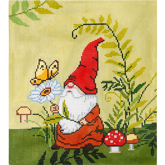 Butterfly Gnome Painted Canvas Birds of a Feather 