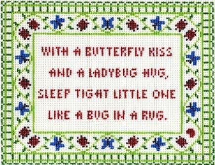 Butterfly Kiss Painted Canvas Cooper Oaks Design 
