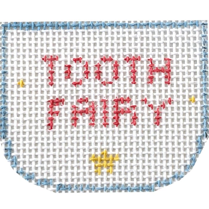 Butterfly Tooth Fairy Pillow Painted Canvas Kathy Schenkel Designs 
