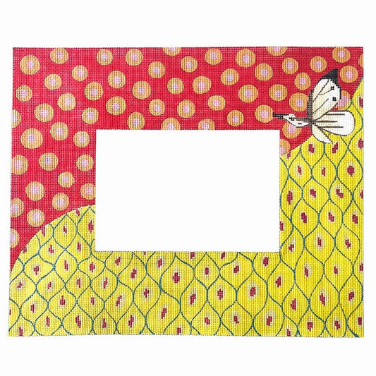 Butterfly Whimsy Frame Painted Canvas Colors of Praise 