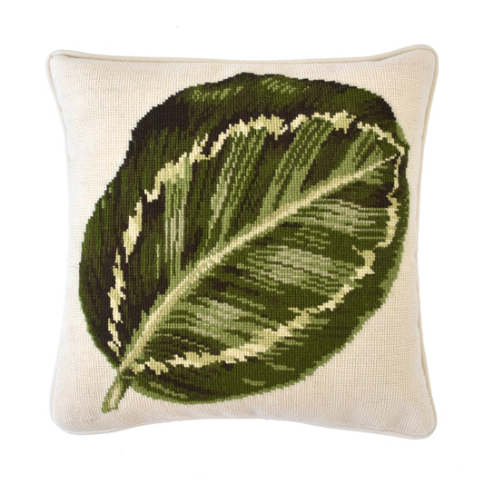 Calathea Leaf Needlepoint Kit Kits Elizabeth Bradley Design 