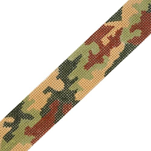 Camouflage Belt Painted Canvas The Meredith Collection 