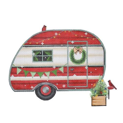 Camper Painted Canvas Painted Pony Designs  - 1