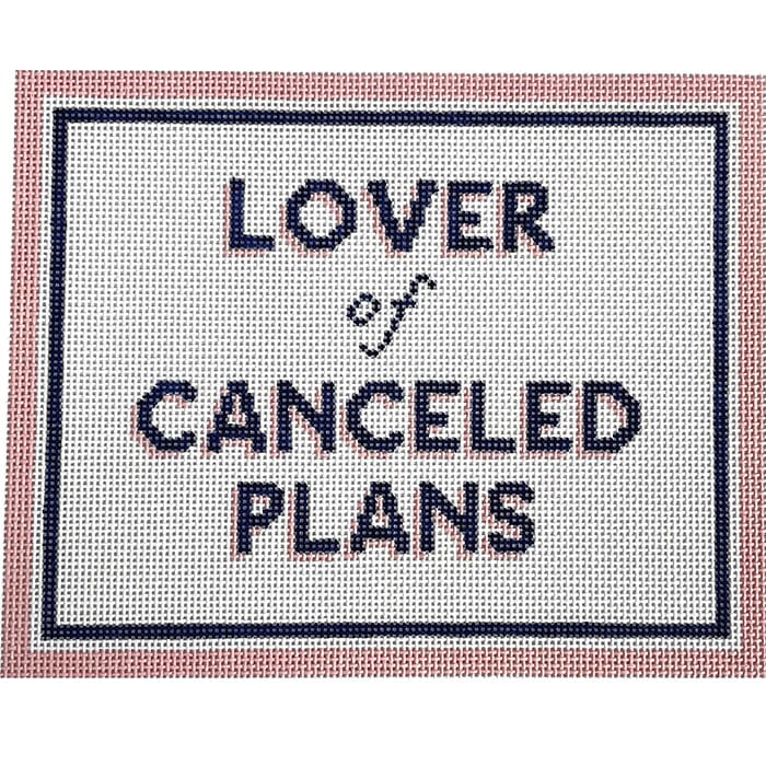 Canceled Plans Painted Canvas Initial K Studio  - 1
