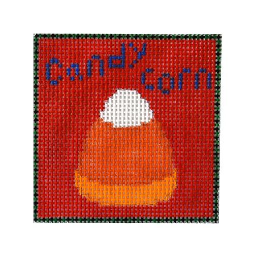 Candy Corn Painted Canvas Birds of a Feather  - 1